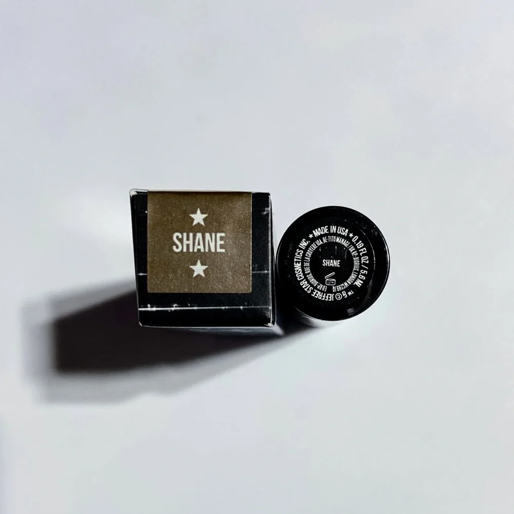 JEFFREE STAR Cosmetics Velour Liquid Lipstick SHANE Brown Metallic Shine NEW